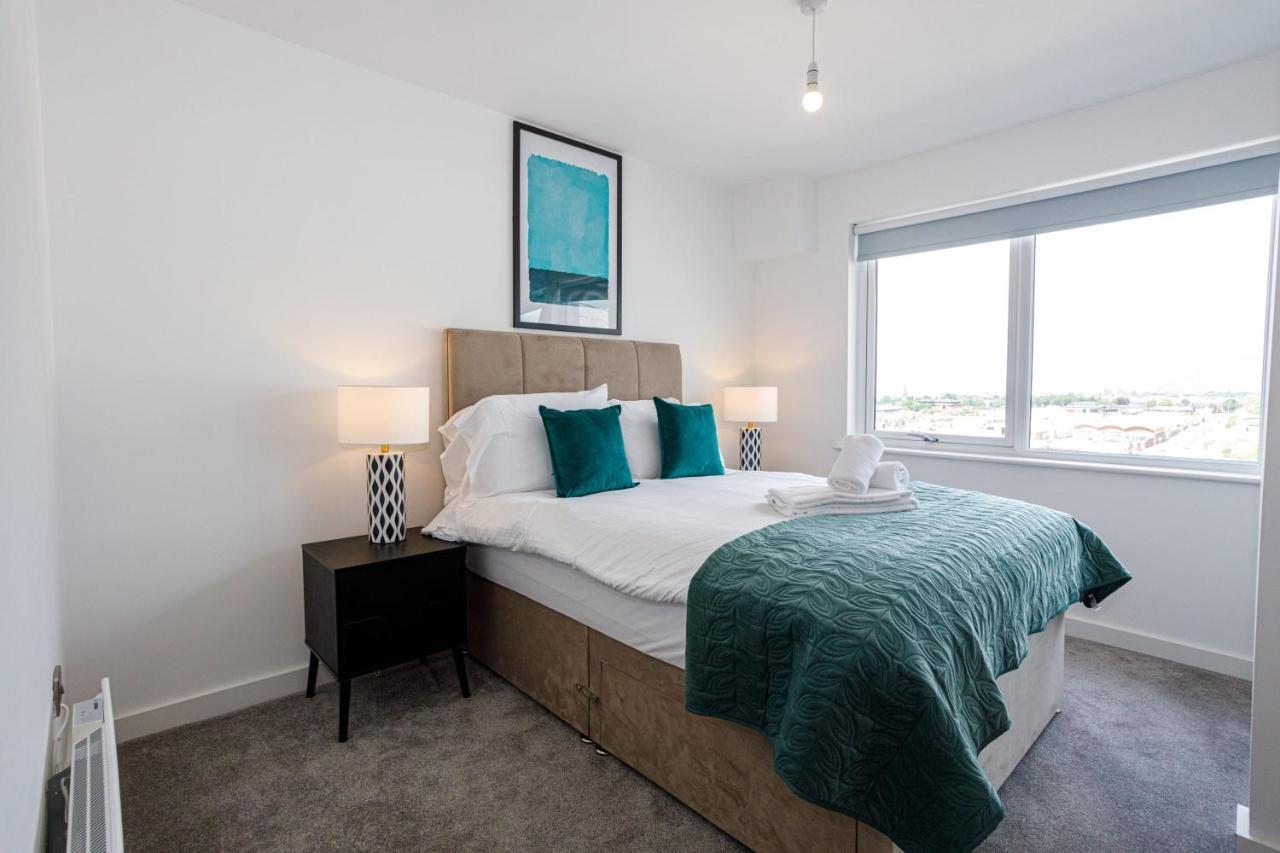 Contemporary 2 Bedroom Duplex In Salford Manchester Dış mekan fotoğraf
