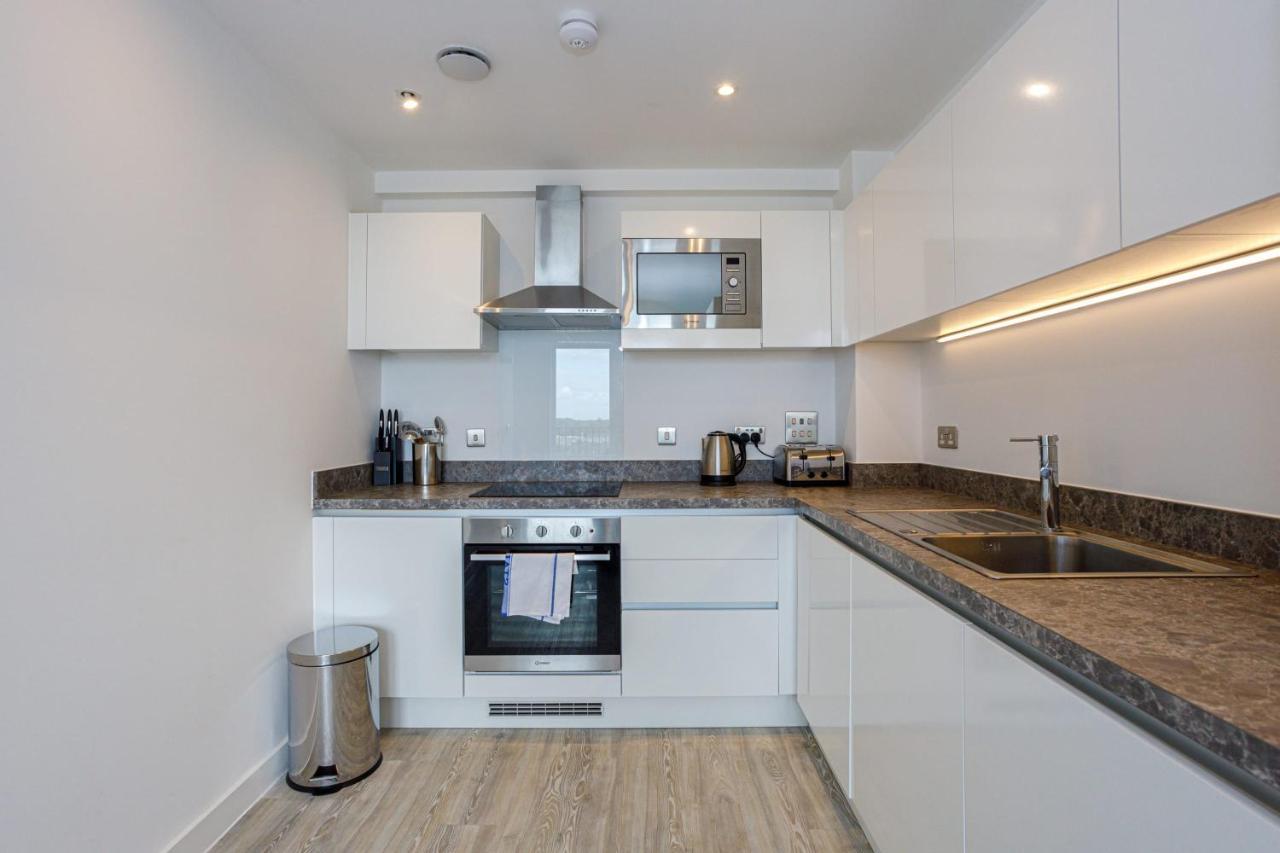 Contemporary 2 Bedroom Duplex In Salford Manchester Dış mekan fotoğraf